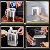 Multifunction Yogurt Strainer with Fine Mesh Filter | Greek Yogurt Maker & Food Strainer