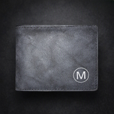Men's Premium Leather Wallet | Slim Bifold Wallet with Card Holder & Cash Pocket